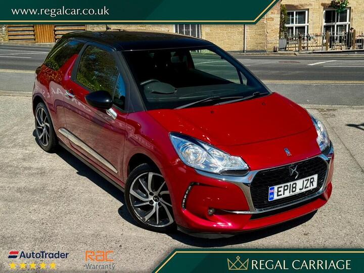 DS AUTOMOBILES DS 3 1.2 PureTech Connected Chic Euro 6 (s/s) 3dr
