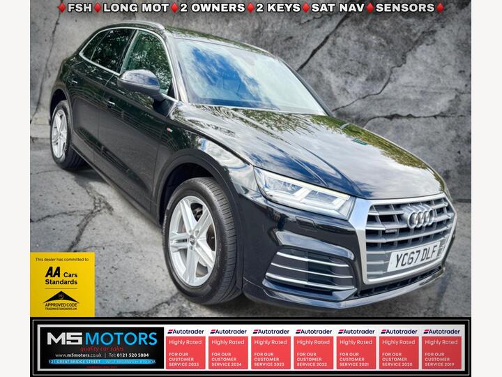 Audi Q5 2.0 TDI S Line S Tronic Quattro Euro 6 (s/s) 5dr