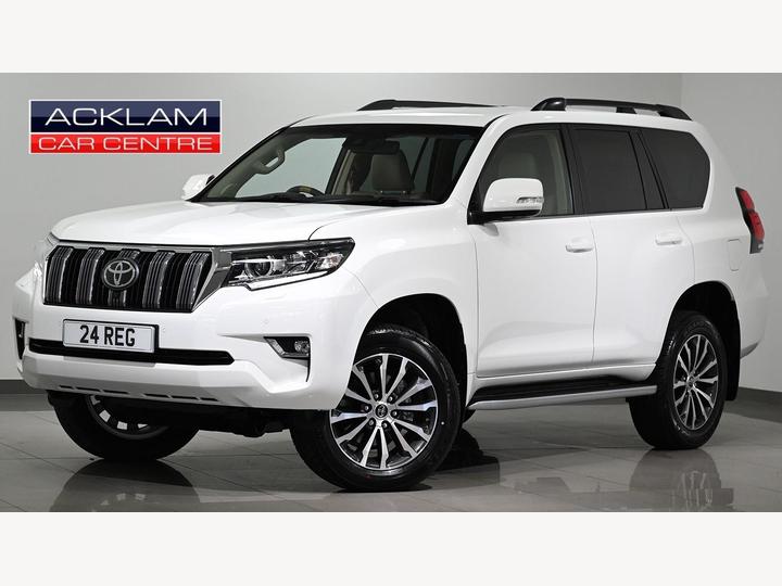 Toyota Land Cruiser 2.8D Invincible Auto 4WD Euro 6 (s/s) 5dr (7 Seat)