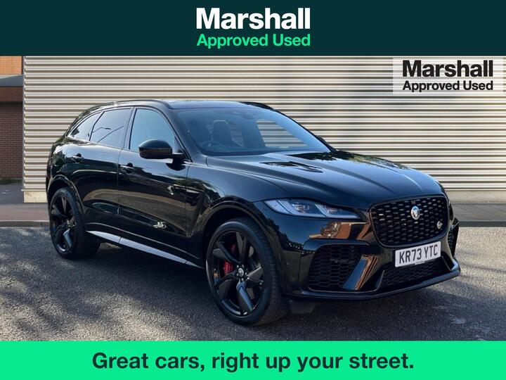Jaguar F-PACE 5.0 P550 V8 SVR Quickshift AWD Euro 6 (s/s) 5dr