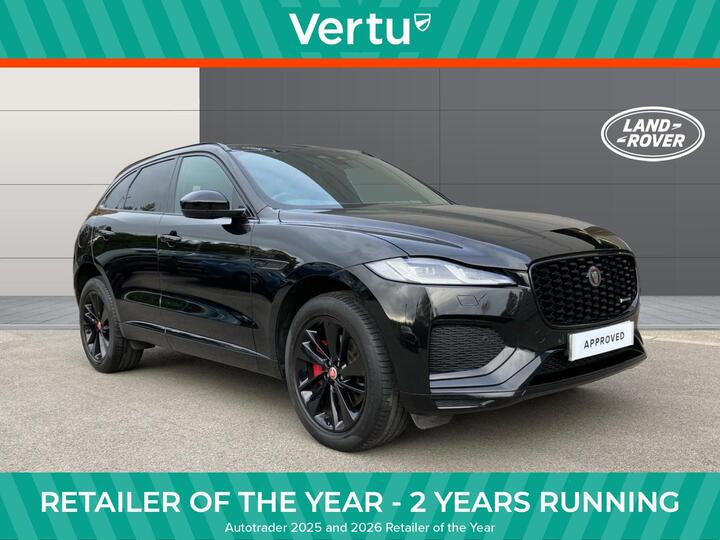 Jaguar F-PACE 2.0 P250i R-Dynamic Black Auto AWD Euro 6 (s/s) 5dr