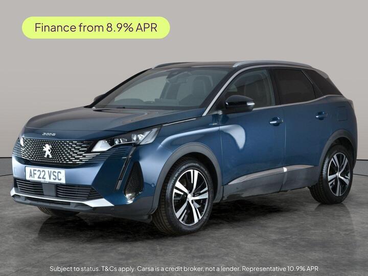 Peugeot 3008 1.6 13.2kWh GT E-EAT Euro 6 (s/s) 5dr