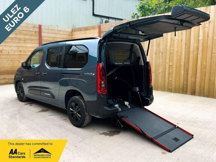 Citroen BERLINGO L2 LWB 4 Seat Auto Wheelchair Accessible Disabled Access Vehicle WAV