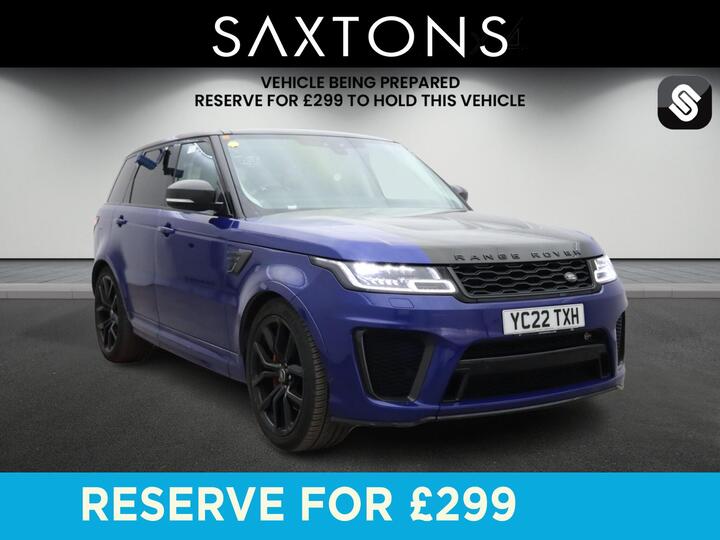 Land Rover Range Rover Sport 5.0 P575 V8 SVR Carbon Edition Auto 4WD Euro 6 (s/s) 5dr