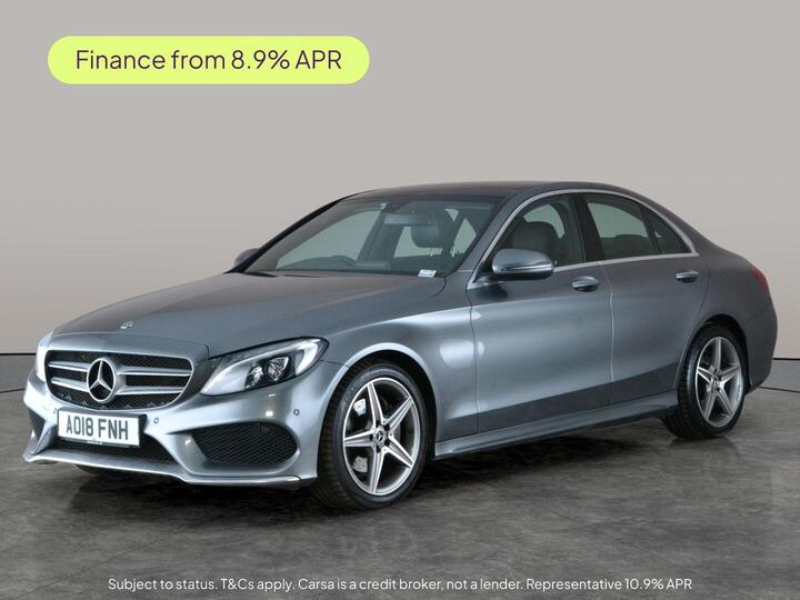Mercedes-Benz C Class 2.1 C220d AMG Line (Premium) G-Tronic+ Euro 6 (s/s) 4dr