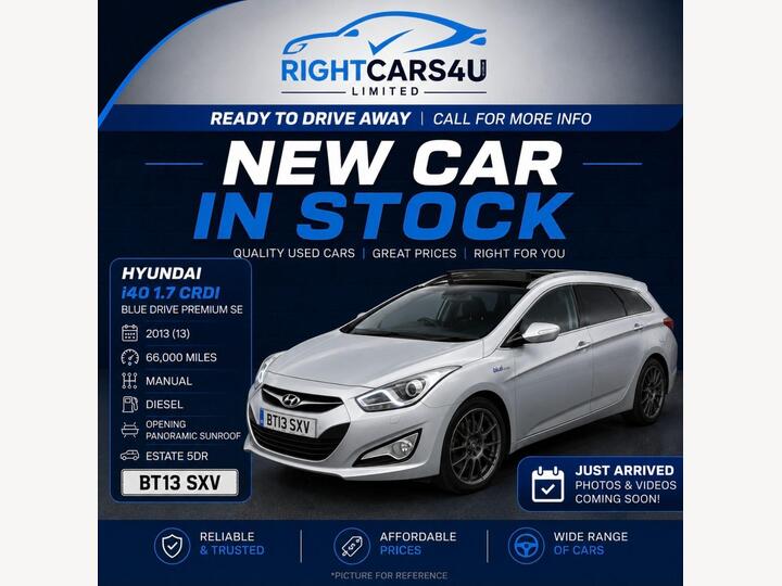 Hyundai I40 1.7 CRDi Blue Drive Premium SE Euro 5 (s/s) 5dr