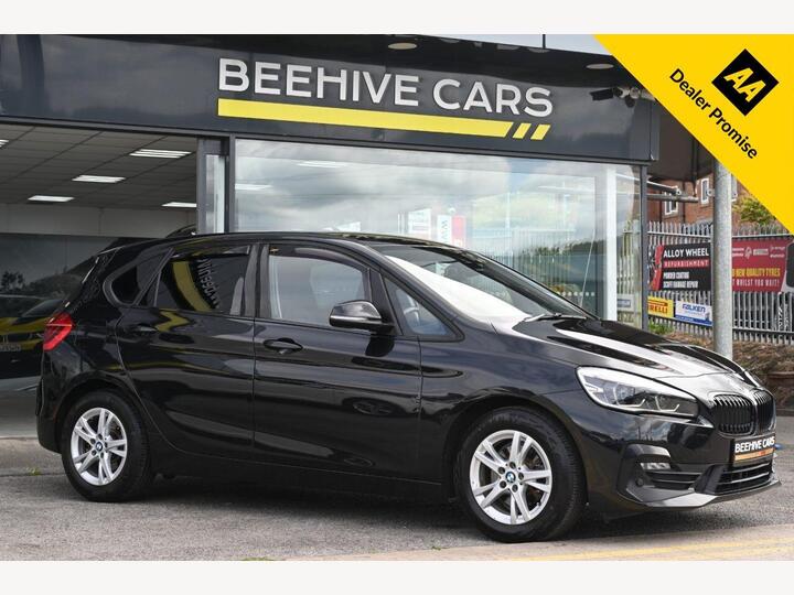 BMW 2 SERIES 218 D ACTIVE TOURER EURO 6 SAT NAV REV CAM SENSOR XENON ALLOYS
