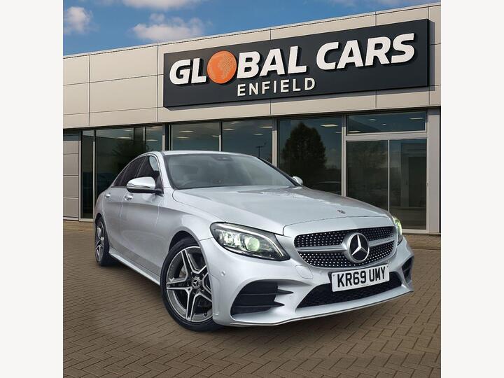 Mercedes-Benz C Class 2.0 C300d AMG Line (Premium) G-Tronic+ Euro 6 (s/s) 4dr