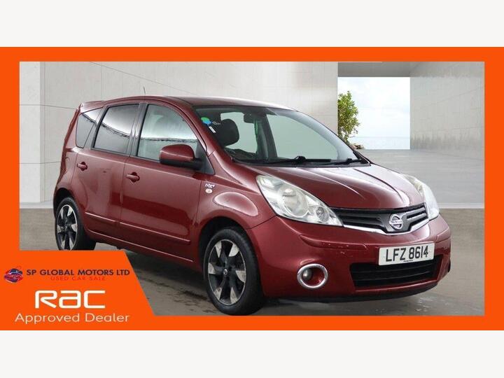 Nissan NOTE 1.6 16V N-tec+ Auto Euro 5 5dr