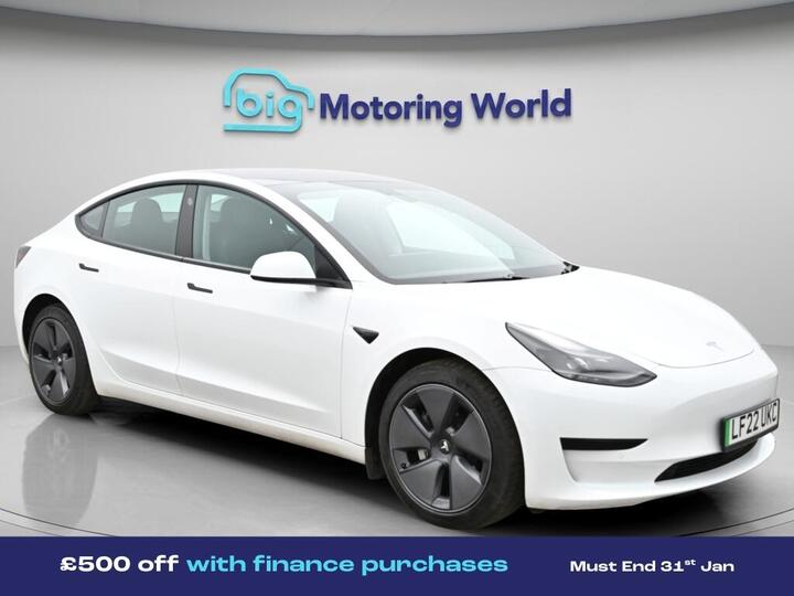 Tesla Model 3 Standard Range Plus Auto RWD 4dr