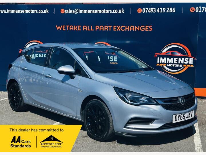 Vauxhall ASTRA 1.4i Turbo Tech Line Euro 6 5dr