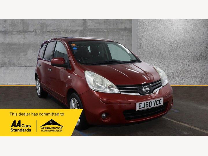 Nissan Note 1.6 16V Tekna Auto Euro 5 5dr