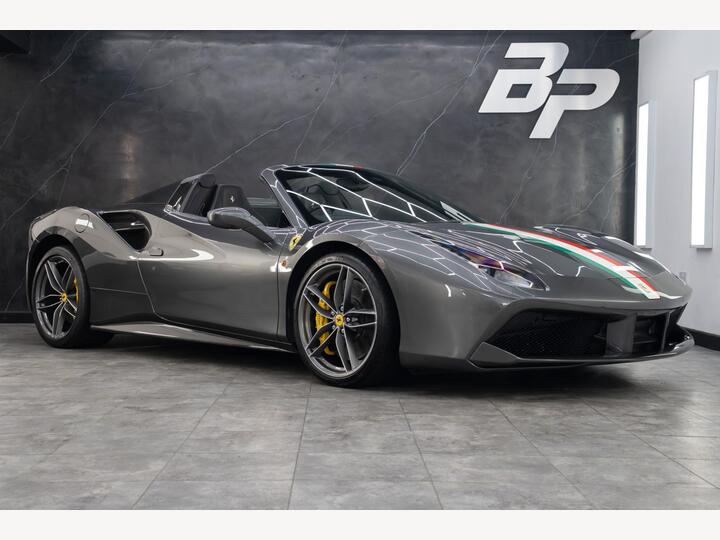 Ferrari 488 3.9T V8 Spider F1 DCT Euro 6 (s/s) 2dr Ferrari 488 3.9T V8 Spider F1 DCT Euro 6 (s/s) 2dr