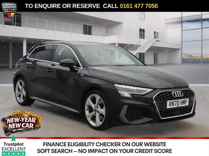 Audi A3 1.0 TFSI 30 S Line Sportback S Tronic Euro 6 (s/s) 5dr