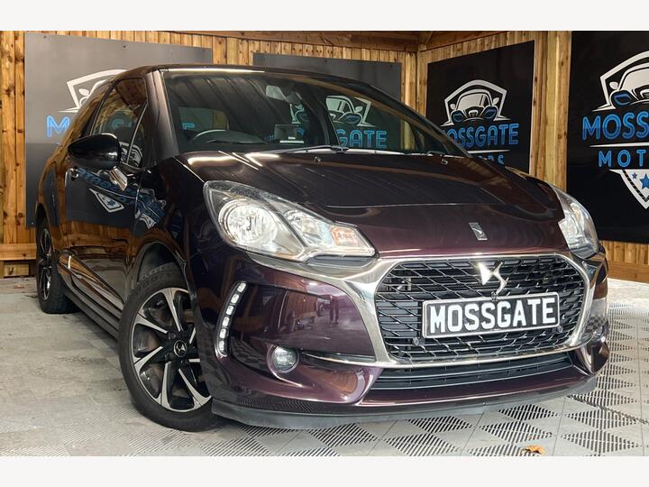 DS AUTOMOBILES DS 3 1.2 PureTech Elegance EAT6 Euro 6 (s/s) 3dr DS AUTOMOBILES DS 3 1.2 PureTech Elegance EAT6 Euro 6 (s/s) 3dr