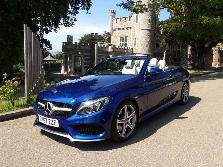 Mercedes-Benz C Class 2.1 C250d AMG Line Cabriolet G-Tronic+ Euro 6 (s/s) 2dr