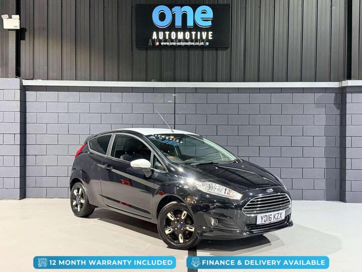 Ford FIESTA 1.25 Zetec Black Edition Euro 6 3dr