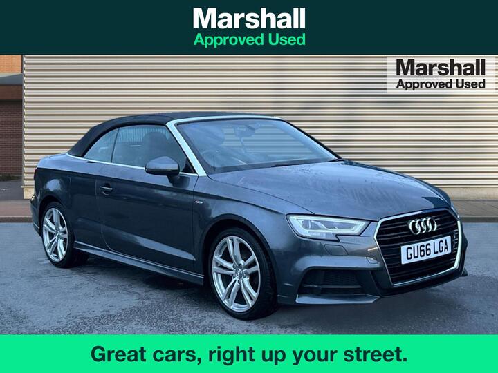 Audi A3 Cabriolet 1.4 TFSI CoD S Line Euro 6 (s/s) 2dr Audi A3 Cabriolet 1.4 TFSI CoD S Line Euro 6 (s/s) 2dr