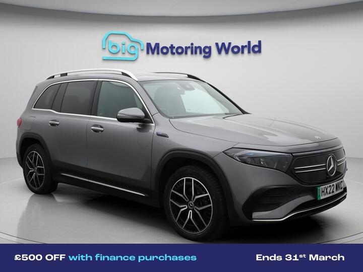 Mercedes-Benz EQB EQB 350 66.5kWh AMG Line (Premium) Auto 4MATIC 5dr