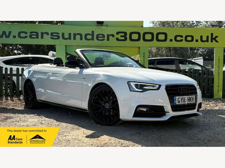 Audi A5 Cabriolet 2.0 TDI S Line Special Edition Plus Euro 6 (s/s) 2dr