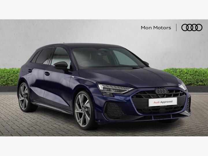 Audi A3 Sportback 1.5 TFSI Black Edition Sportback S Tronic Euro 6 (s/s) 5dr