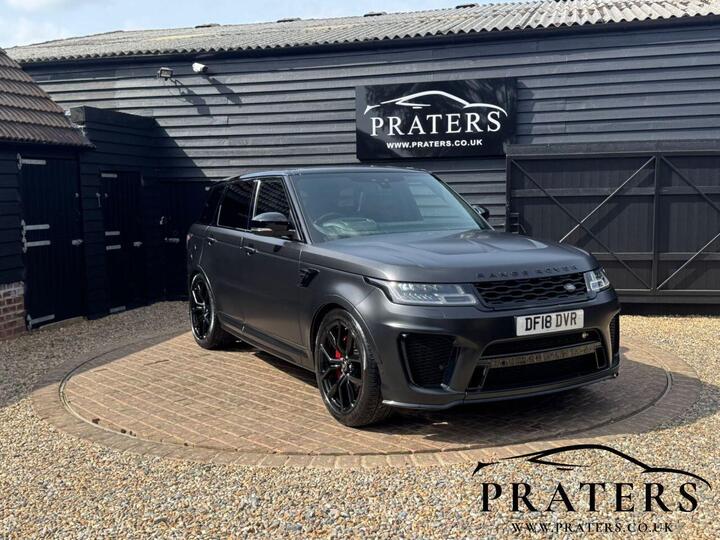 Land Rover RANGE ROVER SPORT 5.0 P575 V8 SVR Auto 4WD Euro 6 (s/s) 5dr