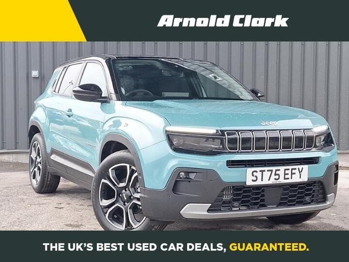 Jeep Avenger 1.2 Summit Euro 6 (s/s) 5dr Jeep Avenger 1.2 Summit Euro 6 (s/s) 5dr