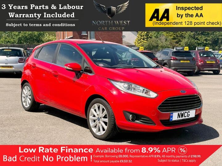 Ford FIESTA 1.0T EcoBoost Titanium Euro 6 (s/s) 5dr Ford FIESTA 1.0T EcoBoost Titanium Euro 6 (s/s) 5dr