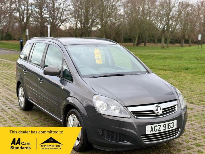 Vauxhall Zafira 1.8 16V Exclusiv Euro 5 5dr