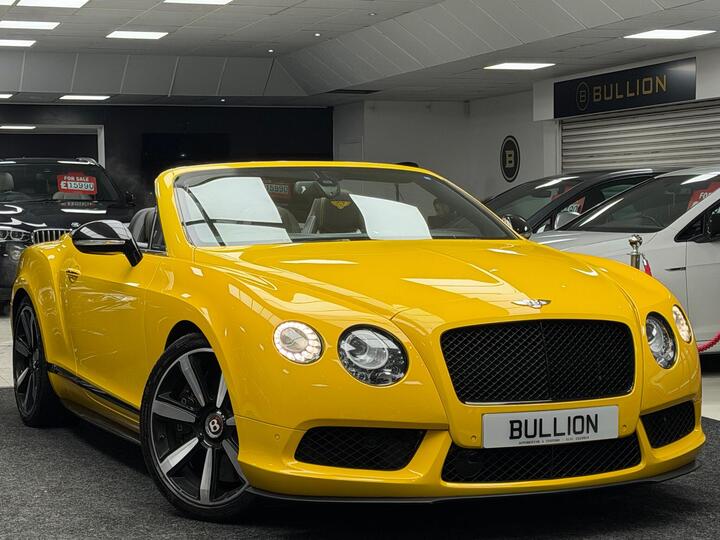Bentley Continental 4.0 V8 GTC S Auto 4WD Euro 5 2dr Bentley Continental 4.0 V8 GTC S Auto 4WD Euro 5 2dr