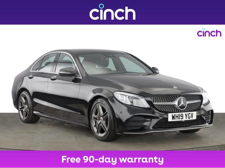 Mercedes-Benz C-Class 1.5 C200 MHEV EQ Boost AMG Line (Premium) G-Tronic+ Euro 6 (s/s) 4dr