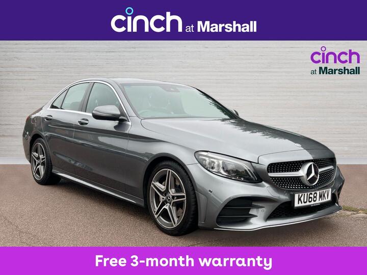 Mercedes-Benz C Class 2.0 C220d AMG Line (Premium) G-Tronic+ Euro 6 (s/s) 4dr