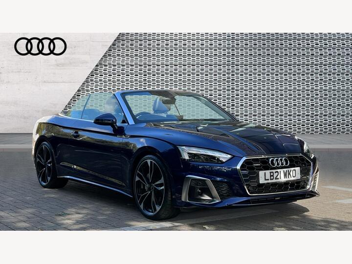 Audi A5 Cabriolet 2.0 TFSI 45 Edition 1 S Tronic Quattro Euro 6 (s/s) 2dr Audi A5 Cabriolet 2.0 TFSI 45 Edition 1 S Tronic Quattro Euro 6 (s/s) 2dr