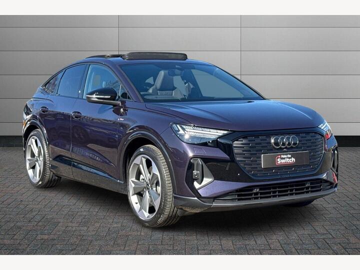 Audi Q4 E-tron 45 Black Edition Sportback Auto 5dr 82kWh