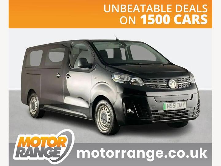 Vauxhall Vivaro Life 50kWh Combi Auto LWB 5dr (9 Seat, 11kW Charger) Vauxhall Vivaro Life 50kWh Combi Auto LWB 5dr (9 Seat, 11kW Charger)