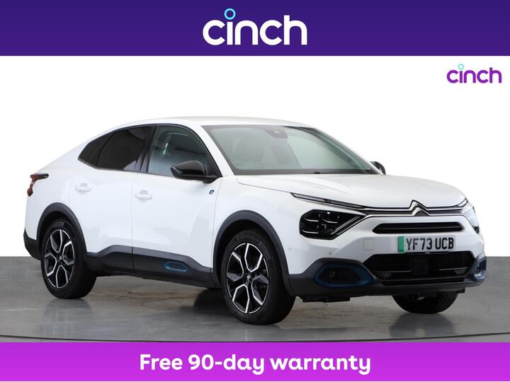 Citroen E-C4 X 50kWh Shine Plus Fastback Auto 4dr (7.4kW Charger)
