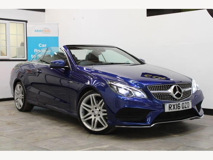 Mercedes-Benz E Class 3.0 E350d V6 AMG Line Edition Cabriolet G-Tronic+ Euro 6 (s/s) 2dr