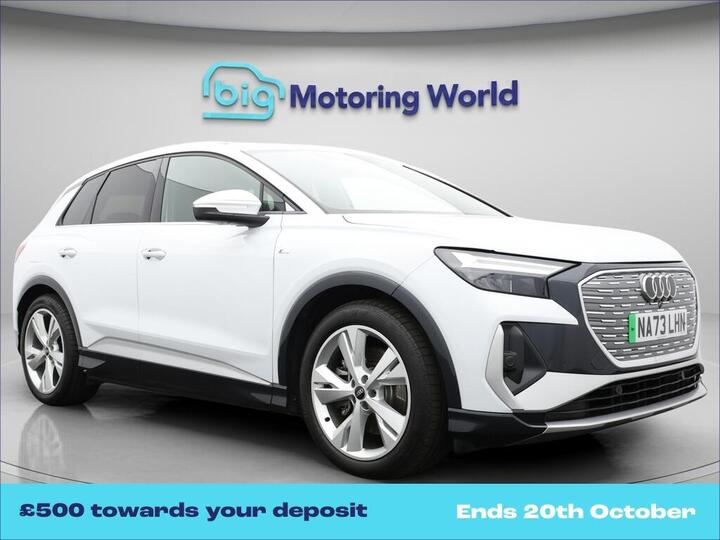 Audi Q4 E-tron 40 S Line Auto 5dr 82kWh