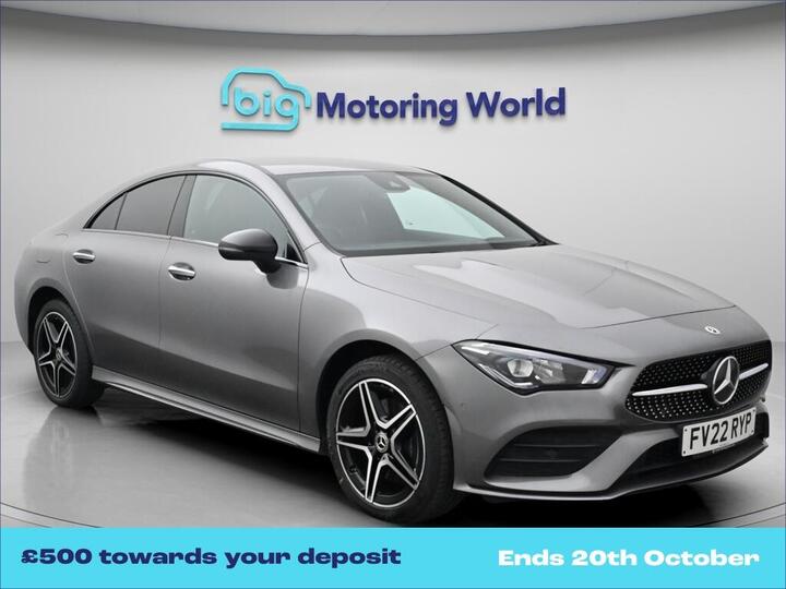 Mercedes-Benz CLA 1.3 CLA250e 15.6kWh AMG Line (Premium) Coupe 8G-DCT Euro 6 (s/s) 4dr