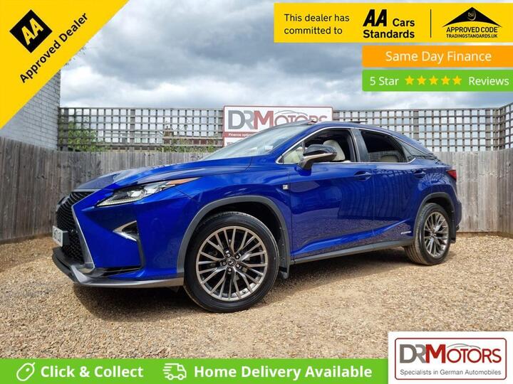 Lexus RX 3.5 450h V6 F Sport CVT 4WD Euro 6 (s/s) 5dr