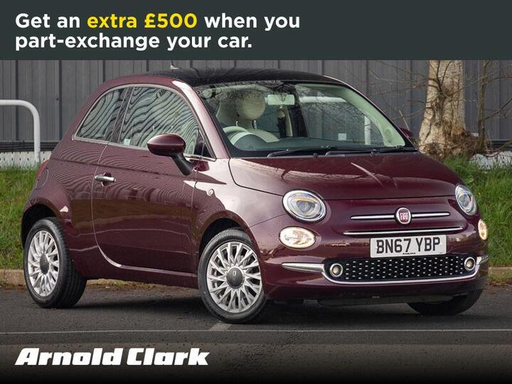 Fiat 500 1.2 Lounge Euro 6 (s/s) 3dr