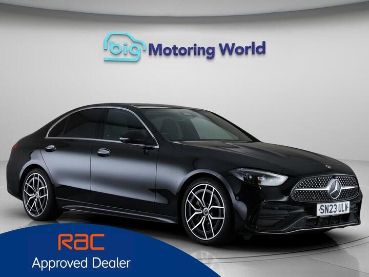 Mercedes-Benz C Class 1.5 C200h MHEV AMG Line (Premium Plus) G-Tronic+ Euro 6 (s/s) 4dr