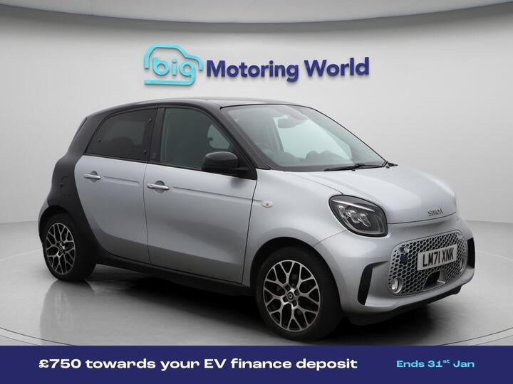 Smart Forfour 17.6kWh Exclusive Auto 5dr (22kW Charger)