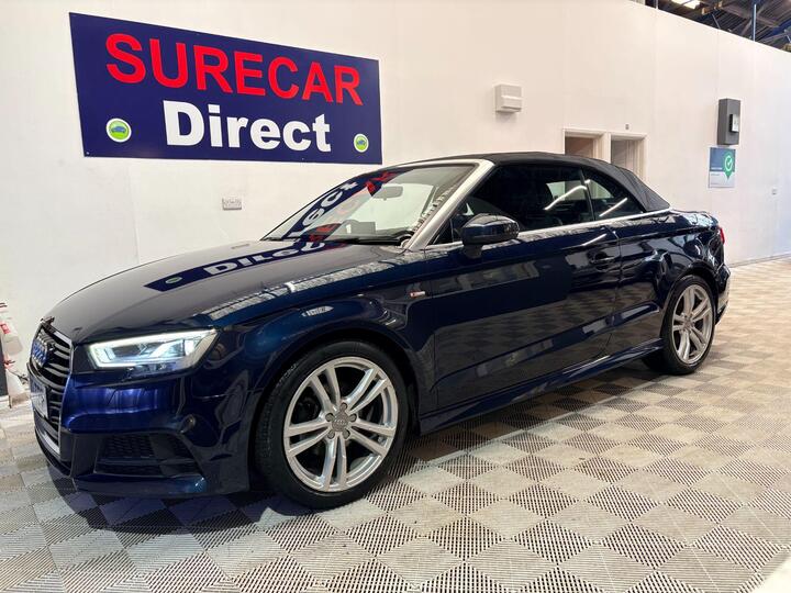 Audi A3 Cabriolet 1.4 TFSI CoD S Line S Tronic Euro 6 (s/s) 2dr