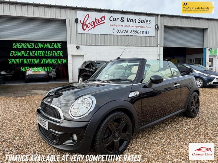 MINI Convertible 1.6 Cooper S Euro 5 (s/s) 2dr