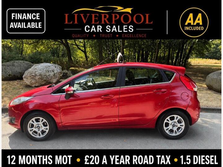 Ford Fiesta 1.5 TDCi ECOnetic Zetec Euro 6 (s/s) 5dr