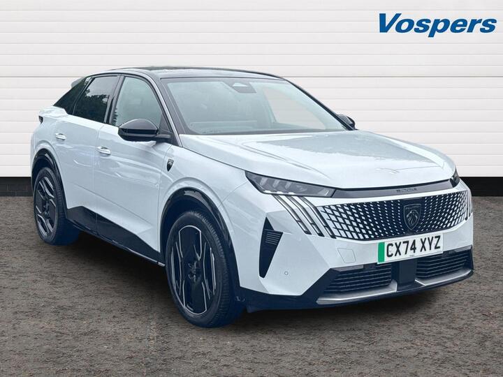 Peugeot 3008 73kWh GT Auto 5dr Peugeot 3008 73kWh GT Auto 5dr