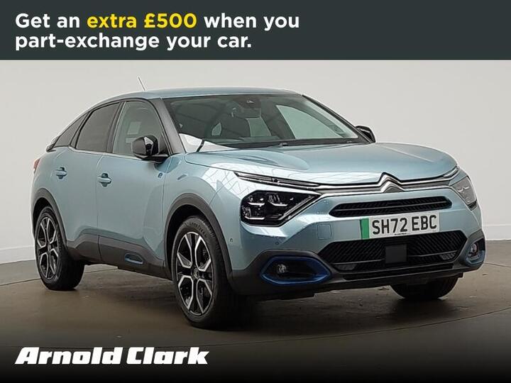 Citroen E-C4 50kWh Shine Plus Auto 5dr (7.4kW Charger)