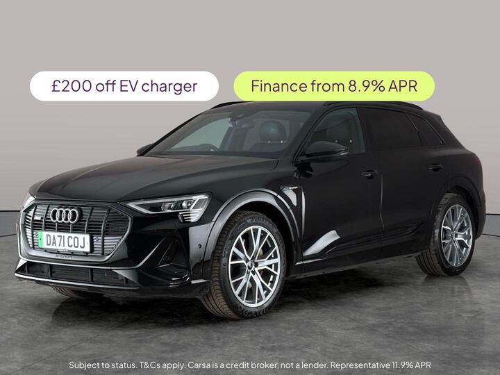 Audi E-tron 50 Black Edition Auto Quattro 5dr 71.2kWh (11kW Charger)