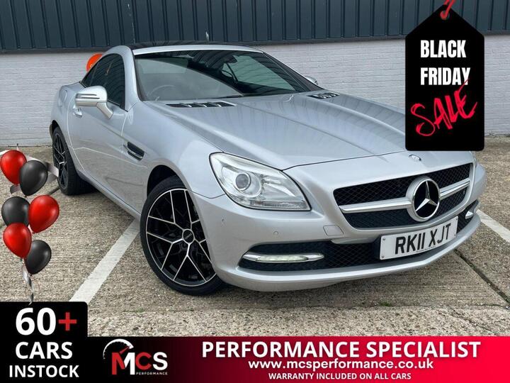 Mercedes-Benz SLK 1.8 SLK200 BlueEfficiency G-Tronic+ Euro 5 (s/s) 2dr